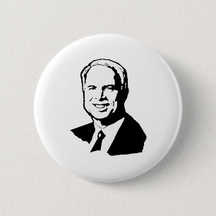 BÓTON REDONDO 5.08CM JOHN MCCAIN SHIRT