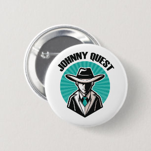 Bóton Redondo 5.08cm Johnny Quest