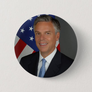 Bóton Redondo 5.08cm Jon Huntsman Button