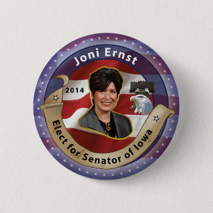 Bóton Redondo 5.08cm Joni Ernst