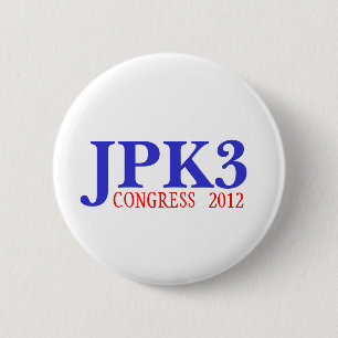 Bóton Redondo 5.08cm Joseph P. Kennedy, III. para o congresso 2012
