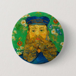 Bóton Redondo 5.08cm Joseph Roulin - Van Gogh - c1889