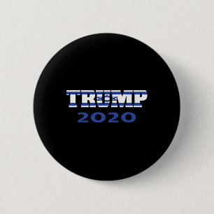 Bóton Redondo 5.08cm Judeu Americano Judeu Para Trump Adepto Bandeira I