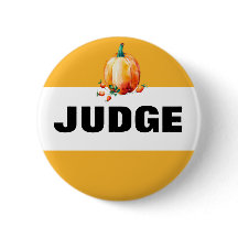 Juiz justo da colheita da queda da abóbora