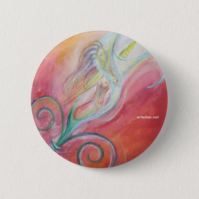 Bóton Redondo 5.08cm Juno - Button (Frente)