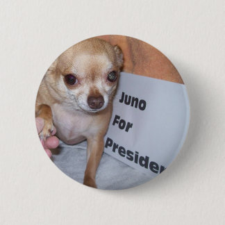 Bóton Redondo 5.08cm Juno para o presidente