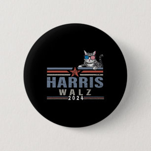 Bóton Redondo 5.08cm Kamala Harris Wheimer 2024 Harris Waltz 2024 Engra