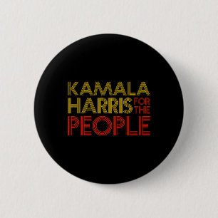 Bóton Redondo 5.08cm Kamala Para As Barreiras De Quebra De Pessoas