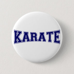 Bóton Redondo 5.08cm Karate University Style