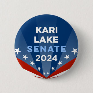 Bóton Redondo 5.08cm Kari Lake Arizona Senado dos EUA 2024