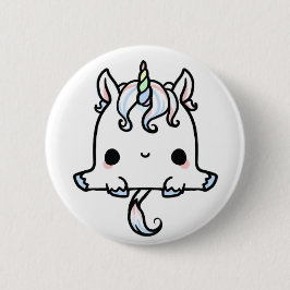 Bóton Redondo 5.08cm Kawaii Unicorn (Você muda o Fundo!)
