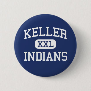 Bóton Redondo 5.08cm Keller - indianos - segundo grau - Keller Texas