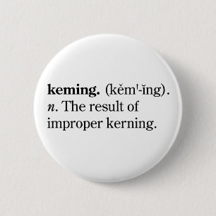 Bóton Redondo 5.08cm Keming