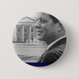 Bóton Redondo 5.08cm Kennedy - um momento para a grandeza