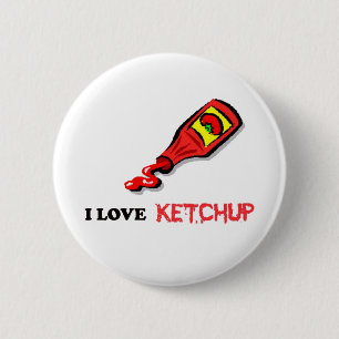 Bóton Redondo 5.08cm ketchup