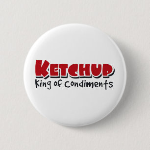 Bóton Redondo 5.08cm ketchup
