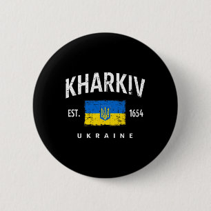 Bóton Redondo 5.08cm Kharkiv Ucrânia Ukrayina 