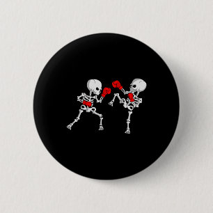 Bóton Redondo 5.08cm Kickboxer Skeleton Kickboxer Boxing Mma
