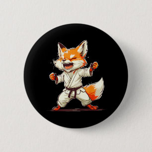 Bóton Redondo 5.08cm Kickboxing Fox Artes Marciais Caratê Jiu-Jitsu MMA