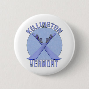 Bóton Redondo 5.08cm Killington, Vermont