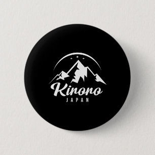 Bóton Redondo 5.08cm Kiroro Japan Ski Resort Skiting Snowboard