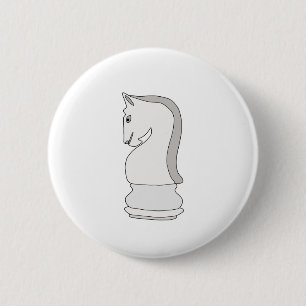 Bóton Redondo 5.08cm Knight Chess