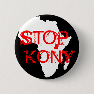 Bóton Redondo 5.08cm Kony 2012