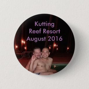 Bóton Redondo 5.08cm Kutting recife recurso agosto de 2016