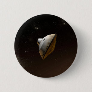 Bóton Redondo 5.08cm Laboratório de Ciência Mars Aeródroma Cápsula