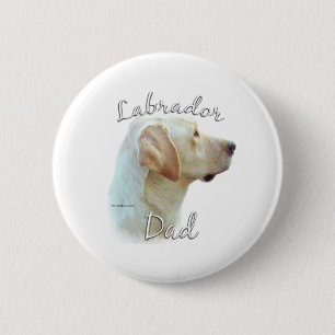 Bóton Redondo 5.08cm Labrador Retriever (amarelo) Pai 2