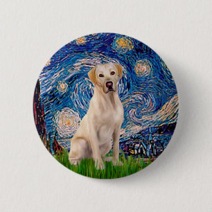 Bóton Redondo 5.08cm Labrador (Y7) - Noite Estelar