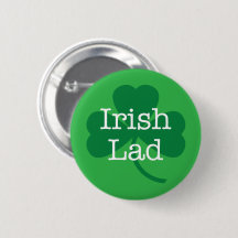 Lad Irlandês, Botão Shamrock Verde