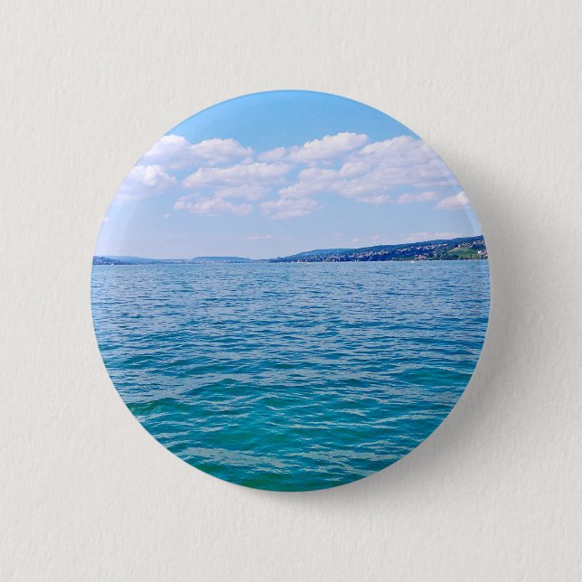 Bóton Redondo 5.08cm Lago Zurich (Frente)