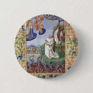 Bóton Redondo 5.08cm Lamentações de santo Bernard