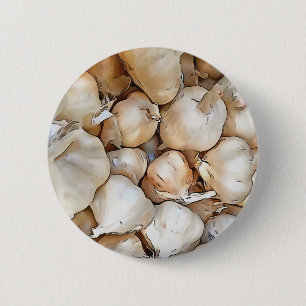 Bóton Redondo 5.08cm Lâmpadas de Alho - Arte Negra Artística