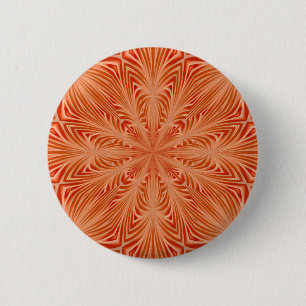 Bóton Redondo 5.08cm Laranja Burst