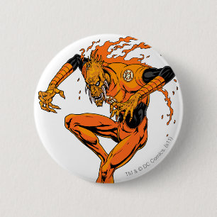Bóton Redondo 5.08cm Larfleeze - Agent Orange 1