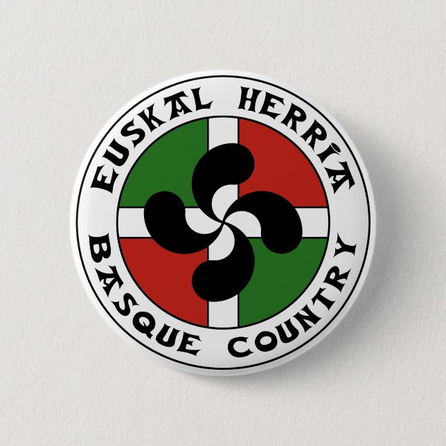 Bóton Redondo 5.08cm lauburu emblema (Frente)