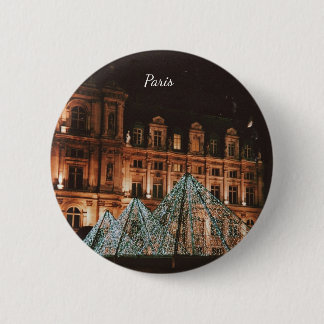 Bóton Redondo 5.08cm Le Louvre, Paris, France