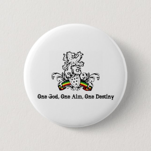 Bóton Redondo 5.08cm Leão das raizes (Frente)