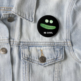 Bóton Redondo 5.08cm Legal como pepino "BE LEGAL" Engraçado de Água