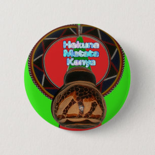 Bóton Redondo 5.08cm Legal Retro Vintage Hakuna Matata Oferece Guarda Q