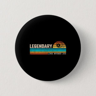 Bóton Redondo 5.08cm Legenda Do Billiards Player Desde Novembro De 2006