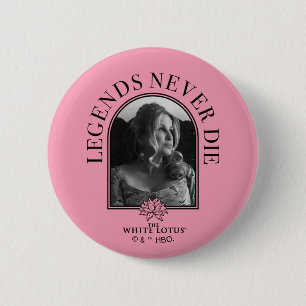 Bóton Redondo 5.08cm Legendas Nunca Morrem - O Lotus Branco