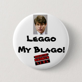 Bóton Redondo 5.08cm Leggo meu Blago! botão