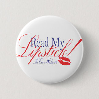 Bóton Redondo 5.08cm Leia meu Pin do batom