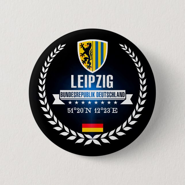 Bóton Redondo 5.08cm Leipzig (Frente)