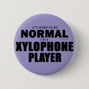 Bóton Redondo 5.08cm Leitor de Xylofone Normal
