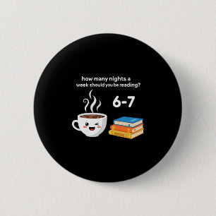 Bóton Redondo 5.08cm Lendo 67 Meme Professor de Inglês Divertido 6 7