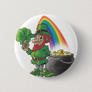 Bóton Redondo 5.08cm Leprechaun